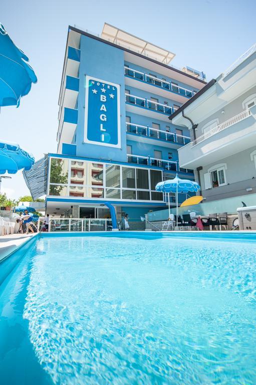 Hotel Bagli Римини Экстерьер фото